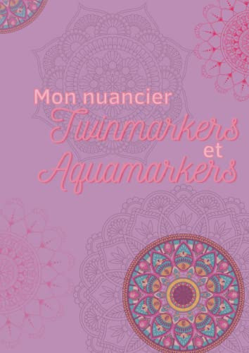 Nuancier aquamarkers et twinmarkers: format A4