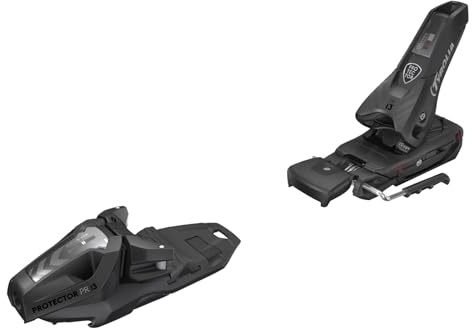 Tyrolia Protector PR 13 GW Alpine Ski bindings, Matte Black, 110mm w/Mounting Rails