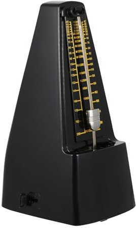 TOGEVAL 1stück Mechanischer Für Klavier Gitarre Und Schlagzeug Universelles Musikinstrument Zubehör Präzise Leicht Und Tragbar Schwarz