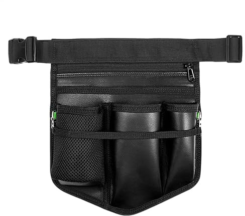 Cinturón de herramientas para hombre, cinturón de herramientas de jardín, bolsa de herramientas de trabajo, bolsa de herramientas, cinturón portátil para herramientas de construcción con hebilla