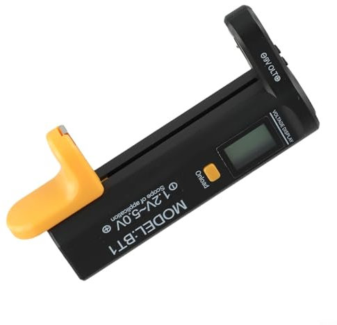 Battery Health Suitable for AAAA to 9V Sizes Compact Design with No Complicated Settings Required