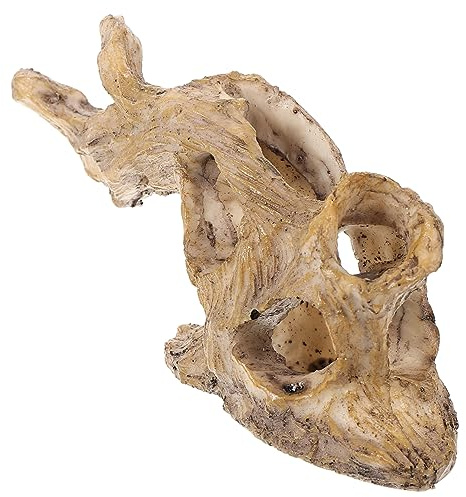 Abaodam Souche d'arbre Décorative pour Aquarium en Résine Résistante à l'usure, Abri Naturel pour Poissons, Taille Moyenne, Décoration sous-Marine pour Aquarium et Bassin