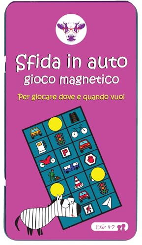 Purple Cow Sfida in auto - Gioco magnetico