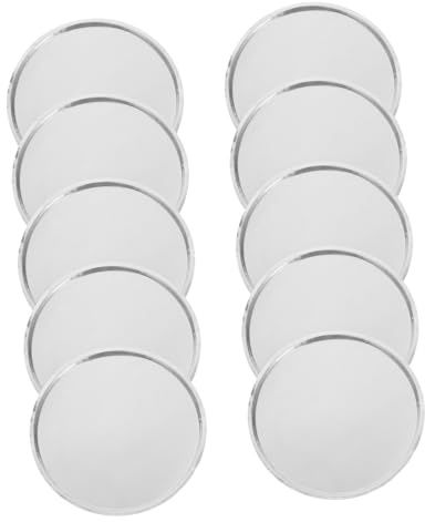 BUGUUYO 10 Pièces Coupelles de Pesée Aluminium de Récipients pour Laboratoire Idéaux pour et Précision et Sécurité Lors de Analyse Échantillons