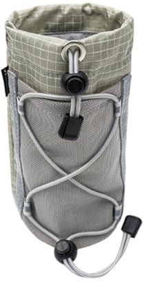 APLVFFZH Taktisch Flaschenhalter, Tragbarer Rucksack Flaschenhalter Tasche mit Kordelzug, Camping Getränkehalter Gürtel, Haltbare Trinkflasche Beutel, Wasserflaschentasche für Reisen Offroad