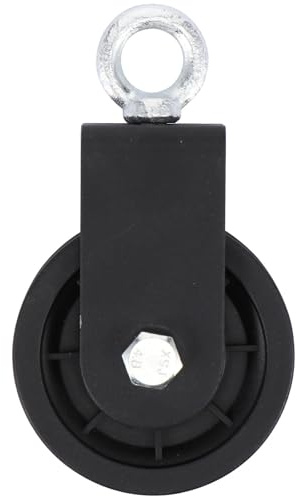 OFFIGAM Schwenkbare Heberolle für Indoor und Outdoor Fitness und Robuster Struktur aus Aluminiumlegierung mit Federklappe als Teil der Fitnessgeräte Serie