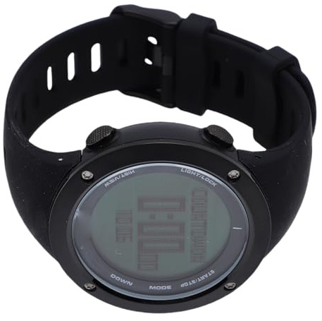FILFEEL Orologio Sportivo da Uomo – Modalità Immersione Professionale con Sensore di profondità e Barometro – 50M per Nuoto, Alpinismo, Corsa – Cassa in Acciaio Inossidabile e Cinturino in Silicone –