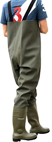 Dunlop Protomaster Wathose mit Stahlkappe und Trittschutz EN 345 S5, 47