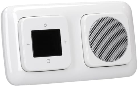 Busch Jaeger Komplett-Set Radio und Lautsprecher Reflex Si alpinweiss