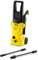 Kärcher K 2 - Idropulitrice a Freddo, 110 Bar, 360 L/H, 20 M²/H di Pulizia, Pistola Alta Pressione, 2 Lance, Tubo da 4 m