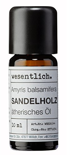 Westindisches Sandelholzöl (Amyris Balsamifera) - reines ätherisches Öl von wesentlich. - 100% naturrein aus der Glasflasche (10ml)