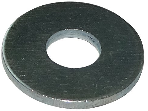 AERZETIX - 100 x Rondelle Piatte - M6 Ø18mm H1,6mm - DIN9021 - Acciaio Zincato