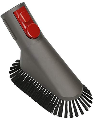 SPARES2GO Quick Release Mini Soft Dusting Brush for Dyson V7 V8 V10 V11 SV10 SV11 Cordless Vacuum Cleaner