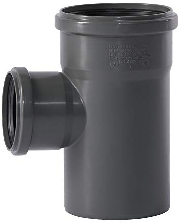 Tuyau HT et pièces moulées DN 110 (dérivation 110/75 87 degrés).