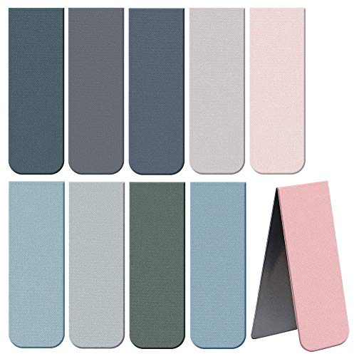 Lesezeichen Magnetisch Bunt Set Für Erwachsene Und Kinder AOBETAK 10 Stück Magnetlesezeichen, Magnetisches Seite Markierungen Clip Bookmark Für Bücher