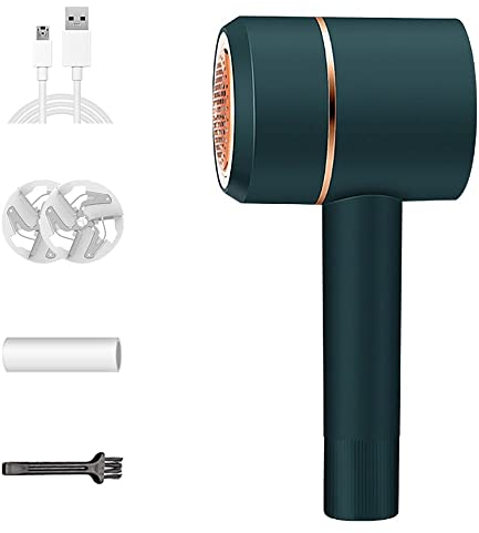 Bagewinner Fabric Shaver,USB Rechargeable Lint Remover,Magnetic Fabric Defuzzer for Clothes Sweater Shavers,Depiller for Clothes Defuzzer for Clothes with Cleaning Brush and Replacement Blade