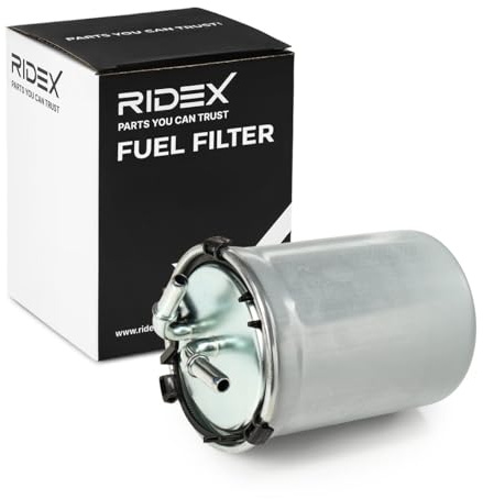 RIDEX 9F0259 Kraftstofffilter Diesel Filter Line Filter Kompatibel mit VW Polo Schrägheck 6R1, 6C1 6C0127400 6C0127400A 6R0127400C