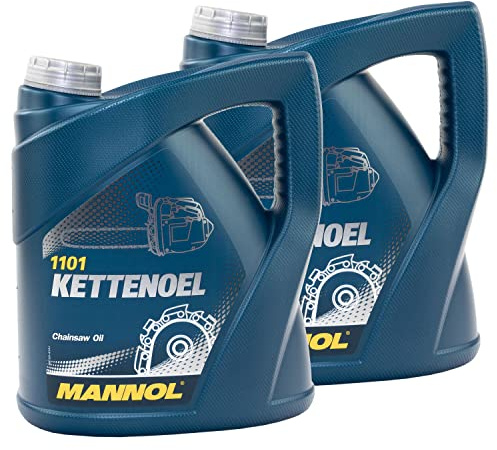 Motorsäge Kettensäge ÖL Kette Kettenöl MANNOL MN1101-4 2 X 4 Liter