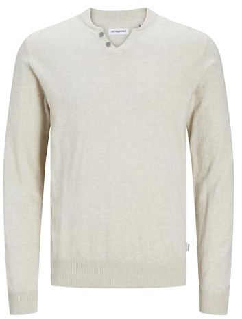 JACK & JONES Knitted Pullover Plain Knitted Pullover