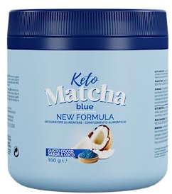 Keto Matcha Blue 150 g. Polvere con L-Carnitina