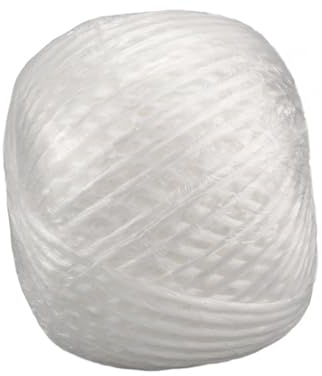 Gartenseil Weißes, 100 g schweres, 80–90 m langes Seil for Verpacken von Verpackungen for industrielle Verpackungen, Dekoration, Bündelung, Gartenarbeit und Heimgebrauch Garten Kordel