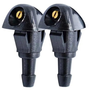 Zuphte Scheibenwaschdüsen für Honda Civic MK6/MK7 1992-2005, 2-teilige Scheibenwischer-Waschdüse 76810-SEA-A01