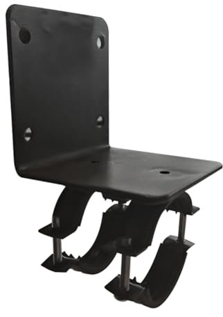 QUICK STAR Balkonklemme für Balkon Fächer Easy Mount Geländer Rund 50-60mm