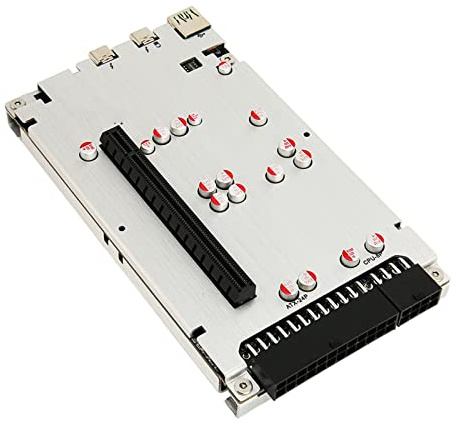 TH3P4G3 Graphics Docking Station, Laptop External Graphics Card with SFX and ATX Brackets, Support ATX SFX for FLEX, 20V3A 60W PD Charging, PCIE3.0X4, Compatible with GPU Dock