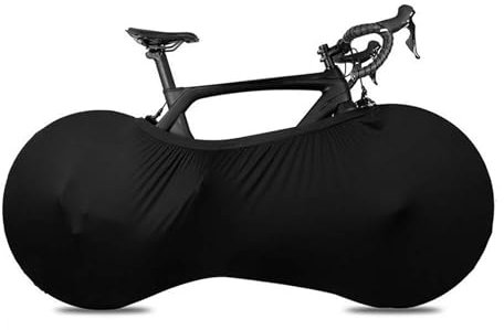 Barlone Housse de Protection Noire - Lavable pour Vélo de Montagne et d'Intérieur - Étanche à la Poussière