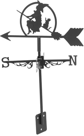 BESPORTBLE 1ensemble Girouette Décorative De Style Ferme avec De Indicateur De Vent pour Toit Et Jardin Facile à Installer pour Décor Extérieur