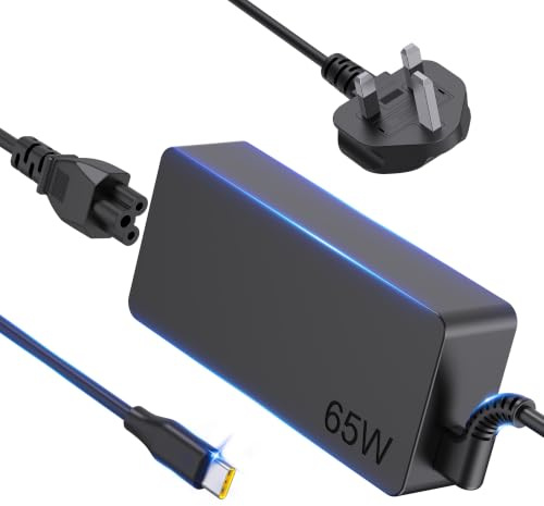 Replacement for Lenovo Laptop Charger,65W USB C Charger compatible with ThinkPad Lenovo Chromebook Yoga IdeaPad,Fast Charging AC Adapter(3m)