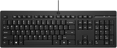 HP 125・Clavier・100%・Full Size・USB・QWERTY (AY2Y7AA#ABB) -