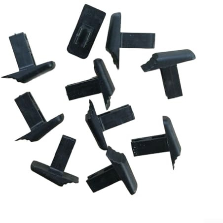 Confezione da 10 pulsanti di blocco in plastica per scale telescopiche, componenti di ricambio per stabilità e sicurezza della scala