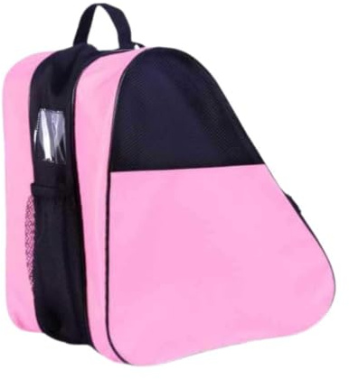 Milageto Borsa per Pattini a Rotelle, Borsa per Riporre Le Scarpe da Pattinaggio, per Pattini da Hockey su Ghiaccio, per Bambini E Bambine