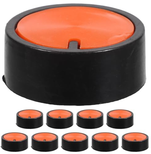 DIYEAH 10pcs Baseboard Heater Thermostat Knob - Electric Heater Spare Selector Knob Replacement - Temperature Control Switch For Portable Radiator Repair Hvac Maintenance