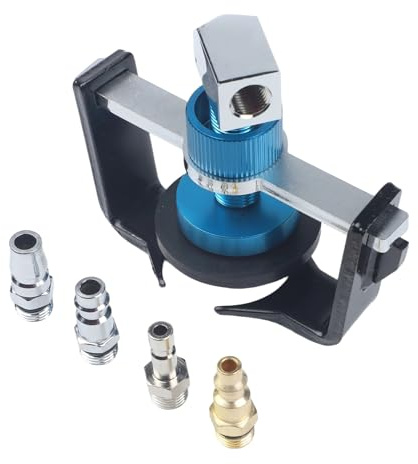Bremsenentlüftung Adapter aus Aluminiumlegierung Bremsen Universal-Anschluss 22-58mm verstellbar für Bremsflüssigkeitsbehälter aller gängigen Fahrzeugmarken
