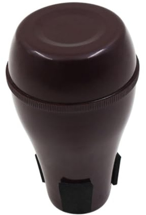 Plastic Trombone Mute Abs Portable Silent Practice Accessory | Dark Red Finish, Fits Trombone, Compact Brass Accessory for Players Seeking Controlled Sound
