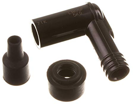 Kerzenstecker NGK (5 K-Ohm), 90° abgewinkelt, wassergeschützt!