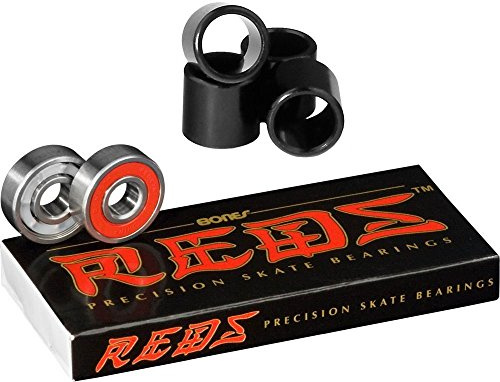 Bones Kugellager Kugellager Bones Reds Precision Skate (8 Pack W/SPACER)
