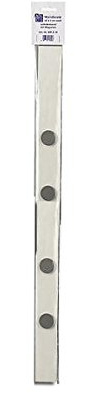 ALCO-Albert Wandleisten-Set/691A10 weiß 4 Magnete