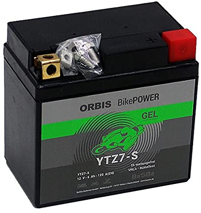 Orbis BikePower YTZ7S, YTZ7S-4, YTZ7S-BS, CTZ7-S 50616 12V 6 Ah 120