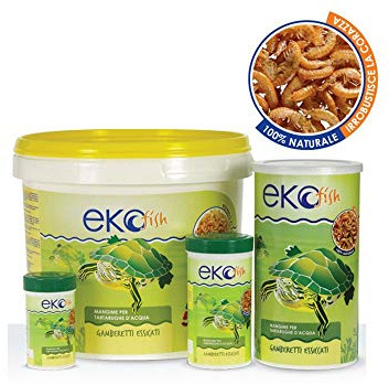 Ekofish Cibo per tartarughe - Gammarus 1000ml