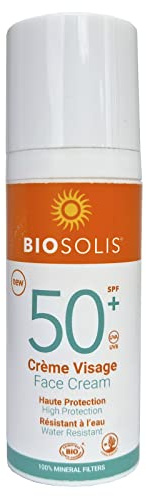 Biosolis Bio solkräm ansikte SPF 50+, 50 ml