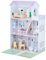 Olivia's Little World Grande Casa de Muñecas de Madera con 3 Niveles con Jardín para Niños y 16 Accesorios y Muebles para Muñecas de 30 cm
