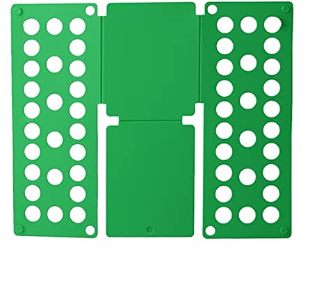 Kind Kleidung Faltbrett Kinderkleidung Ordner Closet Organizer Ordner Boards Kleidung Halter Wäscherei Organizer Helfer (Farbe : Grün, Größe : 40-48 cm)