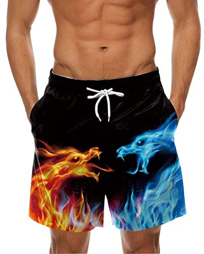 Badehose Badeshorts Für Herren,Badehose Schwimmer,Kurze Badehose,Bikeshorts,Badeshorts Herren 3XL,Surfen Strandhose,Männer Tanga Badehose,Badehose