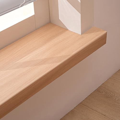 Fensterbank Wasserdichte Fensterbankleisten Für Fenster, Holzfinish Ledge Guard Protectors Für Wohnheim, Wohnzimmer, Küche, 5 10 15 20 25 30 CM Breite Fensterkante/Schwellenabdeckung ( Color : A 25CM/