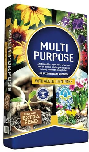 20 Litre John Innes Multipurpose Compost Gardening Soil For Indoor & Outdoor Planting Designed To Support Plant Health (20 Litres)