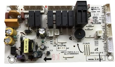 OTURLICC Carte de Commande for Lave-Vaisselle PCB, Compatible avec Midea WQP12-7601S. D.1-1 17176000033271, pièces d'accessoires for Lave-Vaisselle