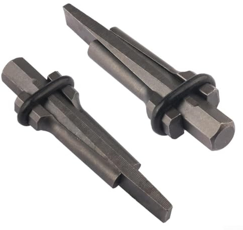 Besttoolifes Lot de 5 burins à pierre robustes en alliage d'acier traité thermiquement pour maçonnerie et aménagement paysager, avec foret SDS de 16 x 160 mm